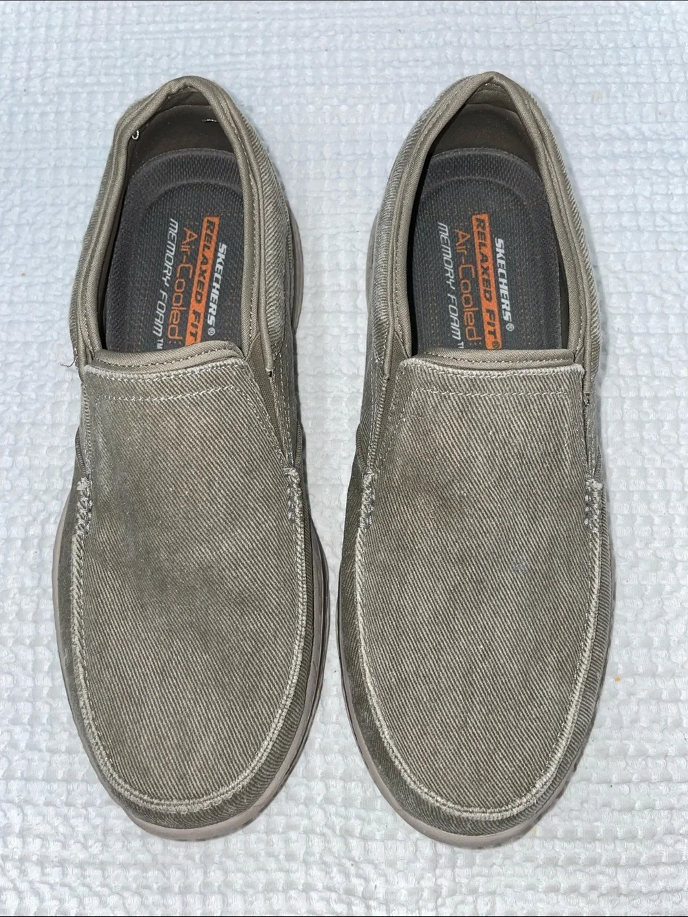 SKECHERS RELAXED FIT CRESTON MOSECO SLIP ON SHOES FTL-07-103